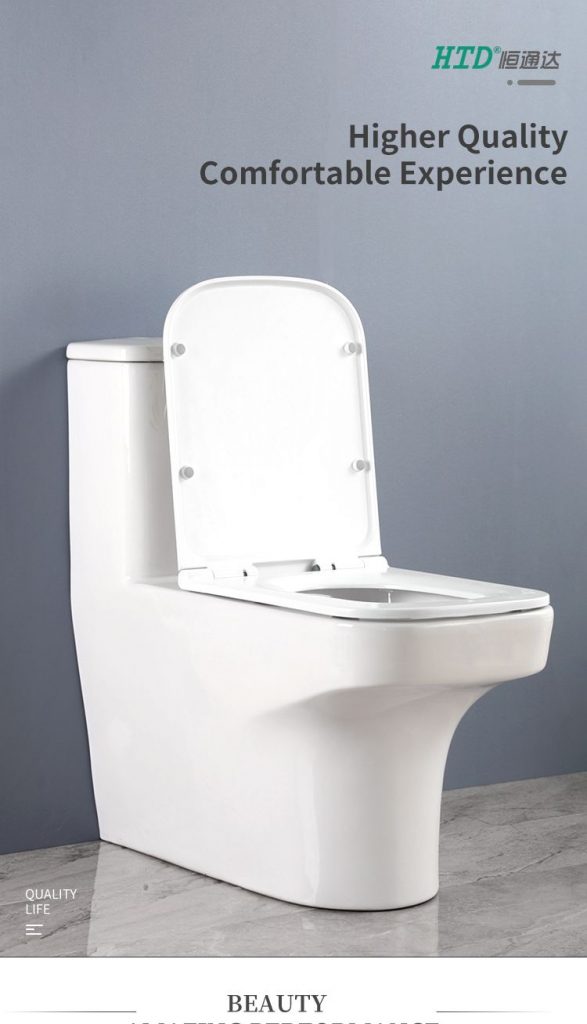 Toilet Seat Cover Quick Release Soft Close Square UF